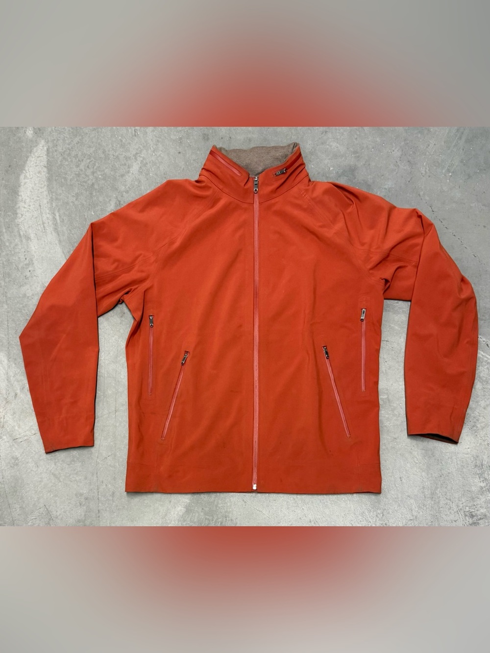 Lululemon Men’s Furtive Glyde Softshell Jacket - Burnt Orange